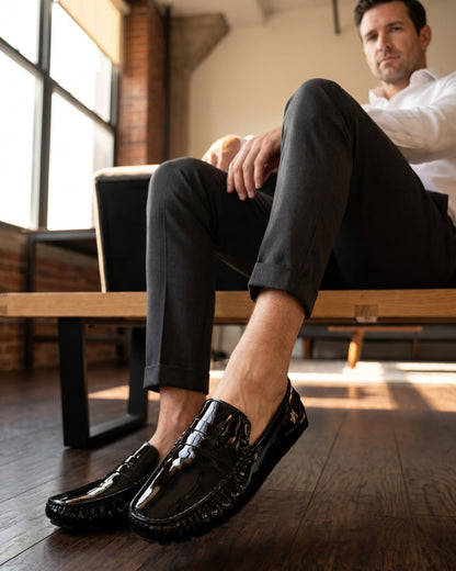 Pietro Patent Leather Penny Loafer